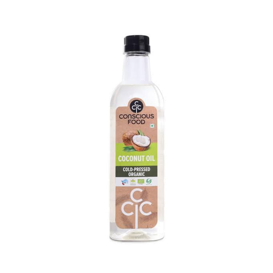 CONSCIOUS FOOD ORGANIC COCONUT OIL (COLD PRESSED)