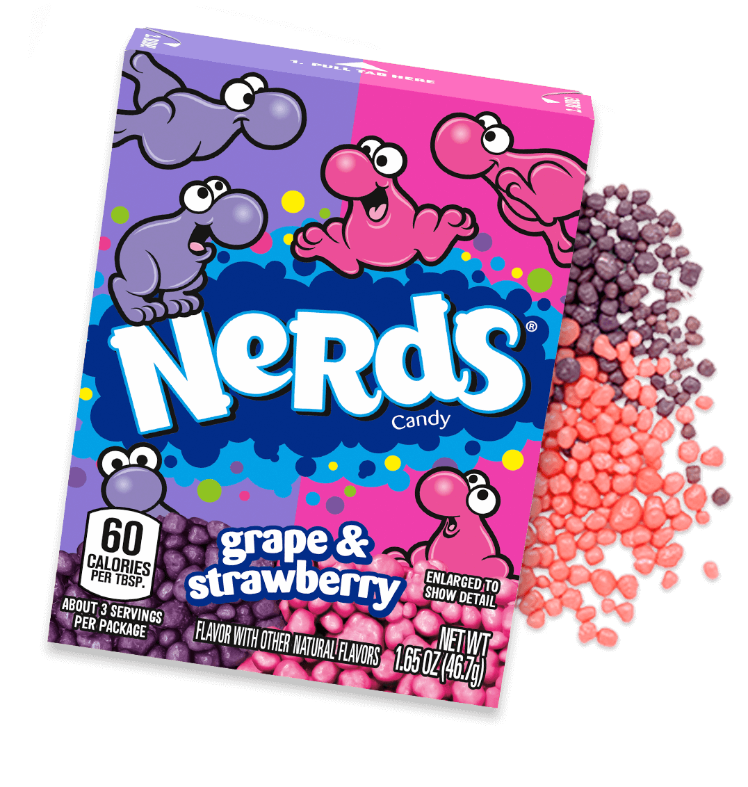 NERDS GRAPE & STRAWBERRY