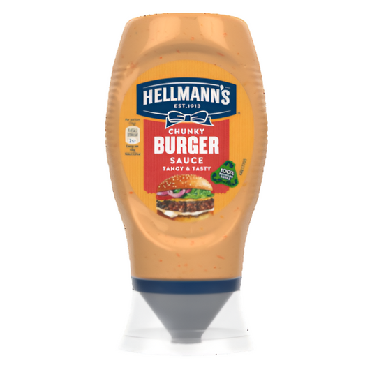 HELLMAN’s CHUNKY BURGER SAUCE