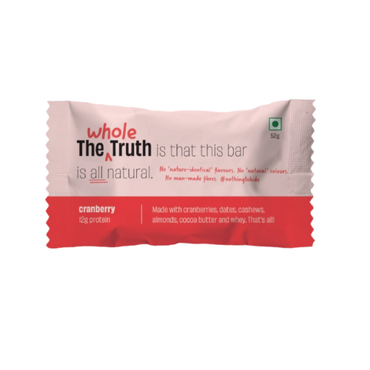 THE WHOLE TRUTH CRANBERRY PROTEIN BAR
