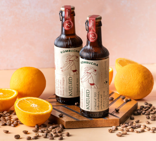 KULTUR’D KOMBUCHA IN COFFEE & ORANGE