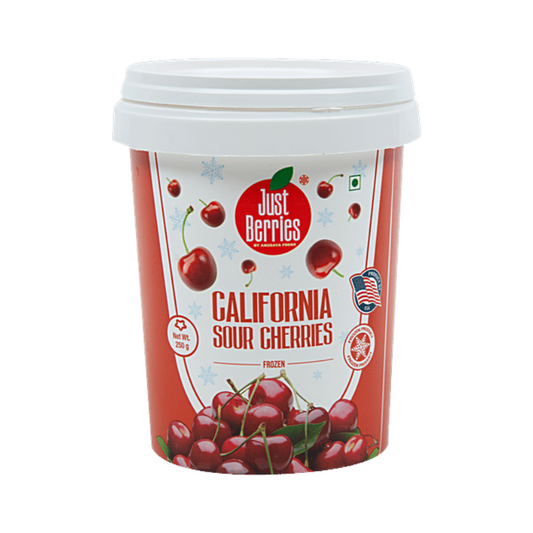 JUST BERRIES FROZEN CALIFORNIA SOUR CHERRIES