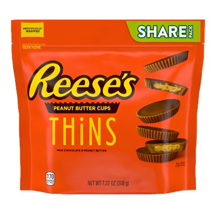 REESE PEANUT BUTTER CUPS THINS