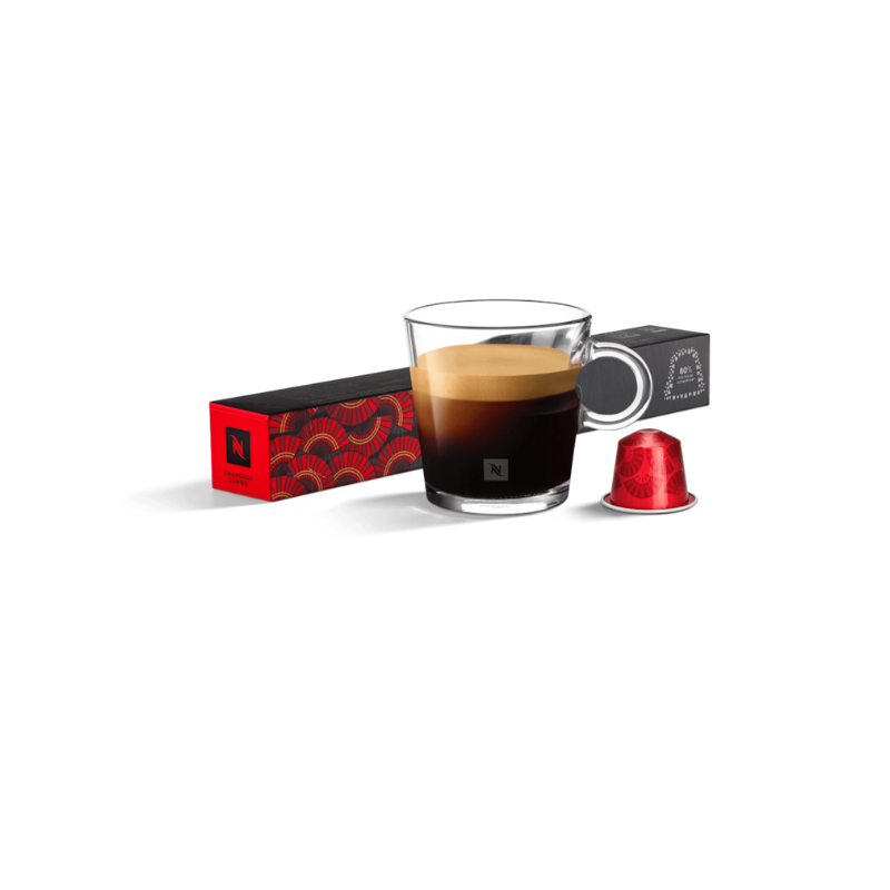 Nespresso Shanghai Lungo – Fruity Floral Lungo Coffee Pods