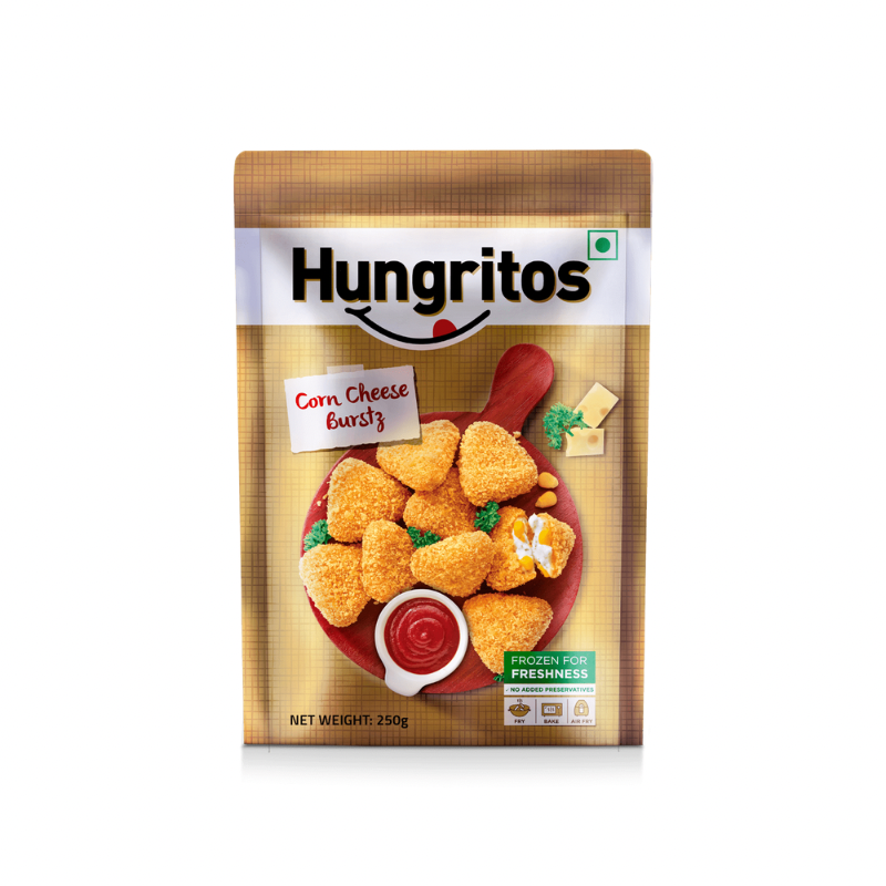 HUNGRITOS CORN CHEESE BURSTS