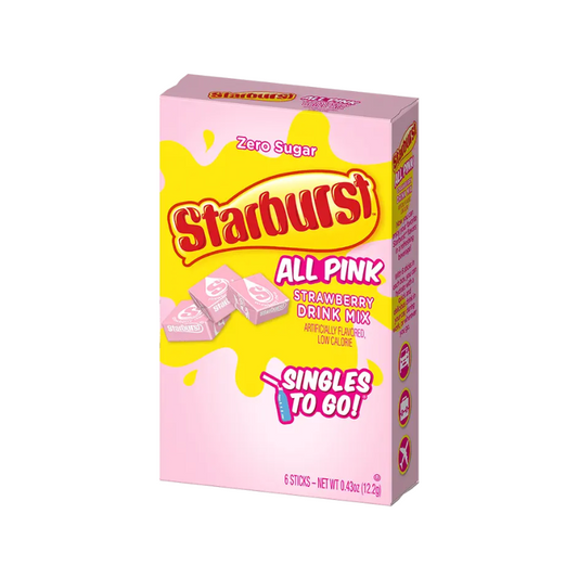 STARBURST ZERO SUGAR STRAWBERRY DRINK MIX