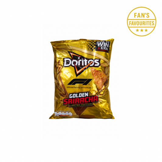 F1 x DORITOS GOLDEN SRIRACHA NACHOS (🏎️)