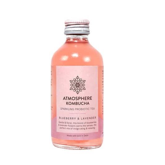 Atmoshphere Blueberry & Lavender Kombucha Bottle