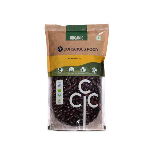 CONSCIOUS FOOD ORGANIC KIDNEY BEANS (RAJMA)