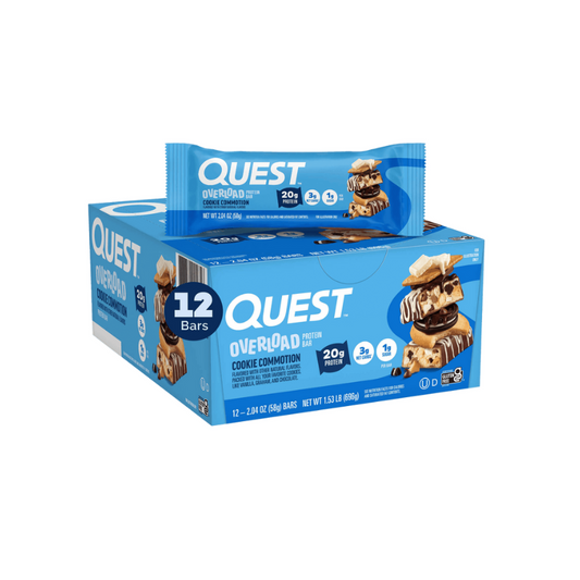 Quest Overload Cookie Commotion Protein Bar – Amiri Foods Mumbai