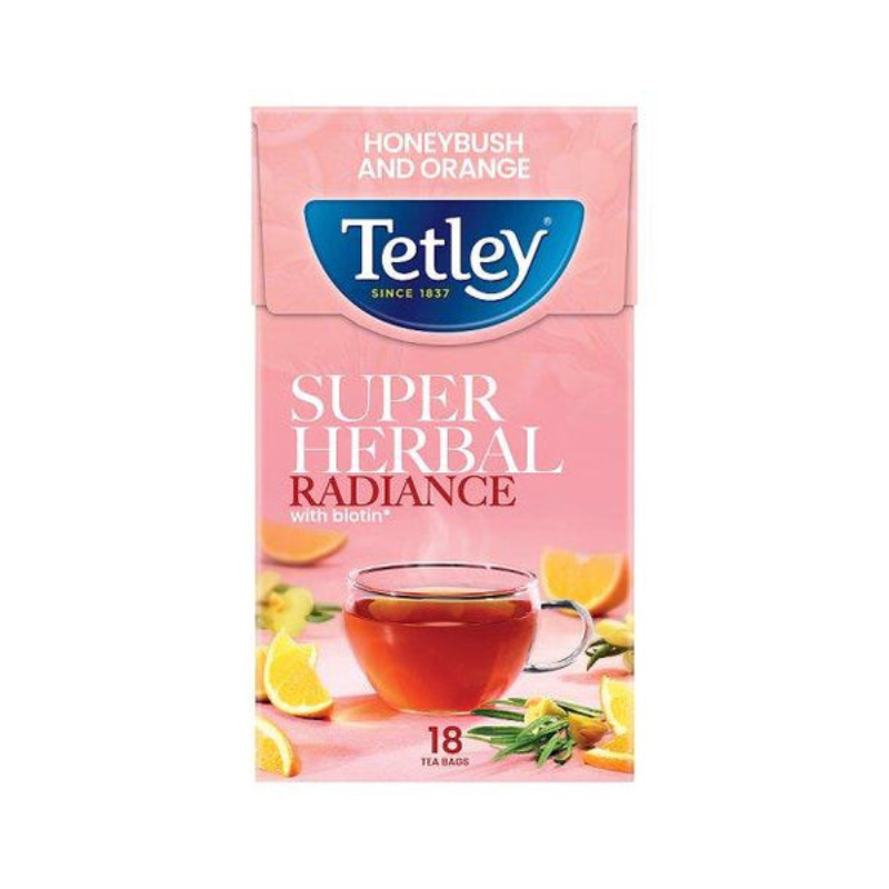 TETLEY SUPER HERBAL RADIANCE TEA WITH BIOTIN
