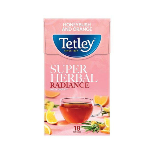 TETLEY SUPER HERBAL RADIANCE TEA WITH BIOTIN