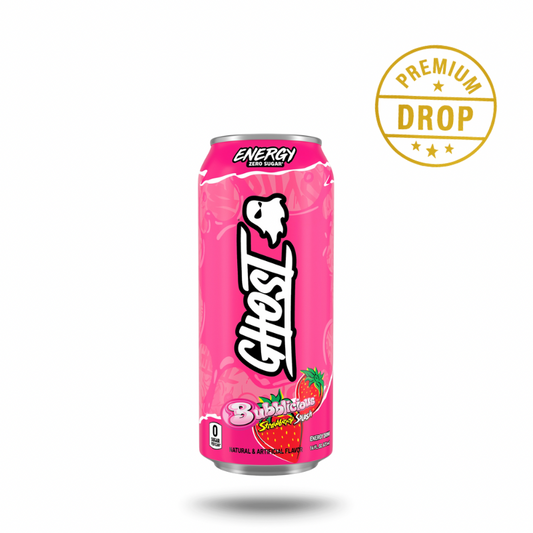 GHOST BUBBLICIOUS STRAWBERRY SPLASH ENERGY DRINK