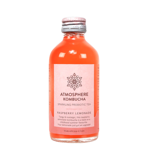 Atmoshphere Raspberry Lemonade Kombucha Bottle