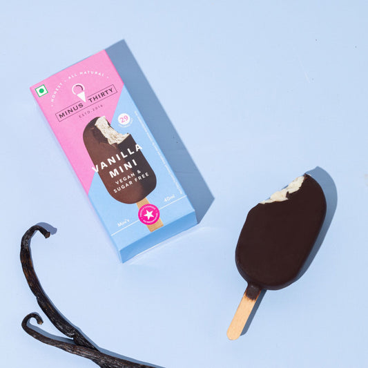 Minus 30 Vanilla Vegan Sugar-Free Mini Ice Cream Stick