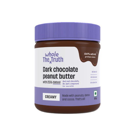 THE WHOLE TRUTH DARK CHOCOLATE PEANUT BUTTER CREAMY