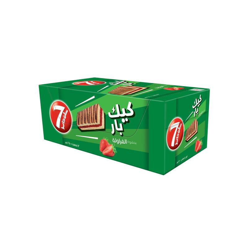 7 DAYS STRAWBERRY BAR CAKE (🇸🇦)