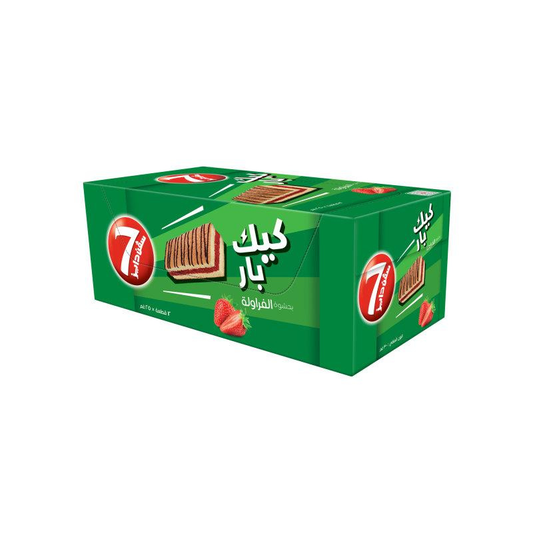 7 DAYS STRAWBERRY BAR CAKE (🇸🇦)