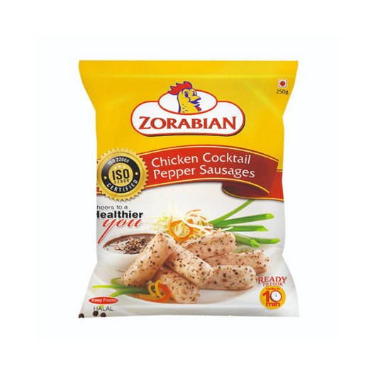 ZORABIAN CHICKEN COCKTAIL PEPPER SAUSAGES