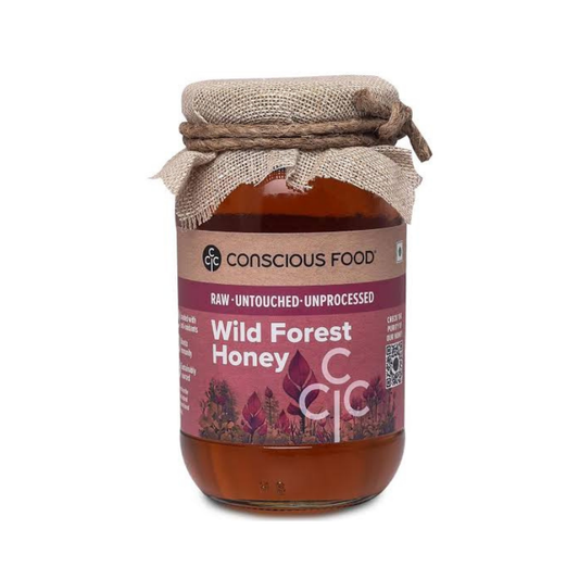 CONSCIOUS FOOD ORGANIC WILD FOREST HONEY