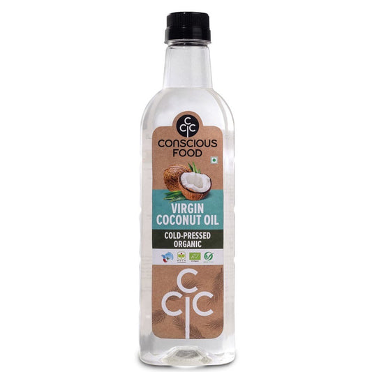 CONSCIOUS FOOD ORGANIC COLD PRESSED VIRGIN COCONUT OIL
