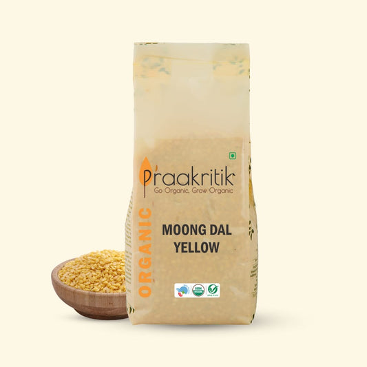 PRAAKRITIK ORGANIC YELLOW MOONG DAL
