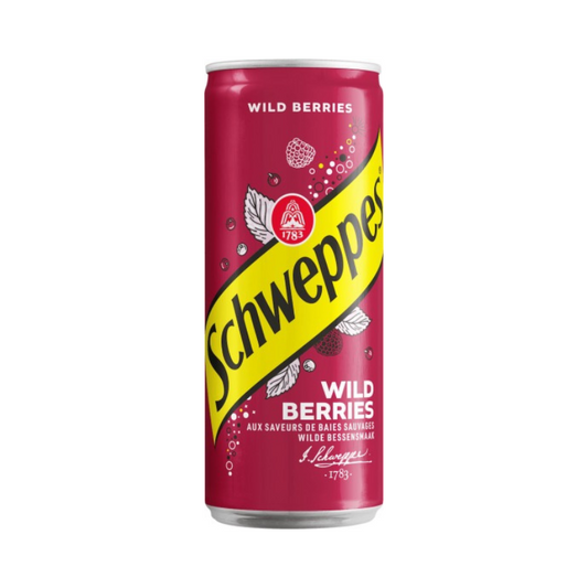 Schweppes Wild Berries Sparkling Drink – Amiri Foods Mumbai