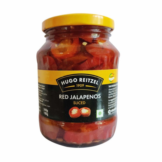 HUGO REITZEL RED JALAPENOS SLICED