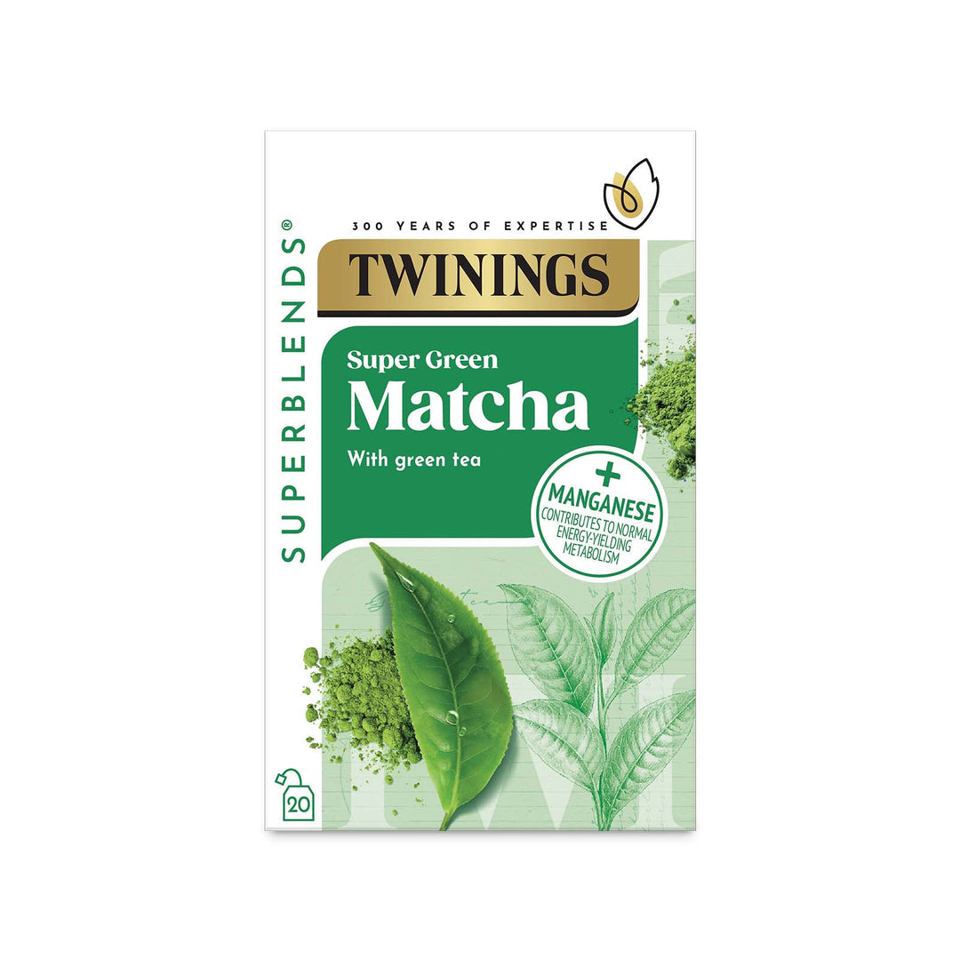 TWINNINGS SUPERBLENDS SUPER GREEN MATCHA