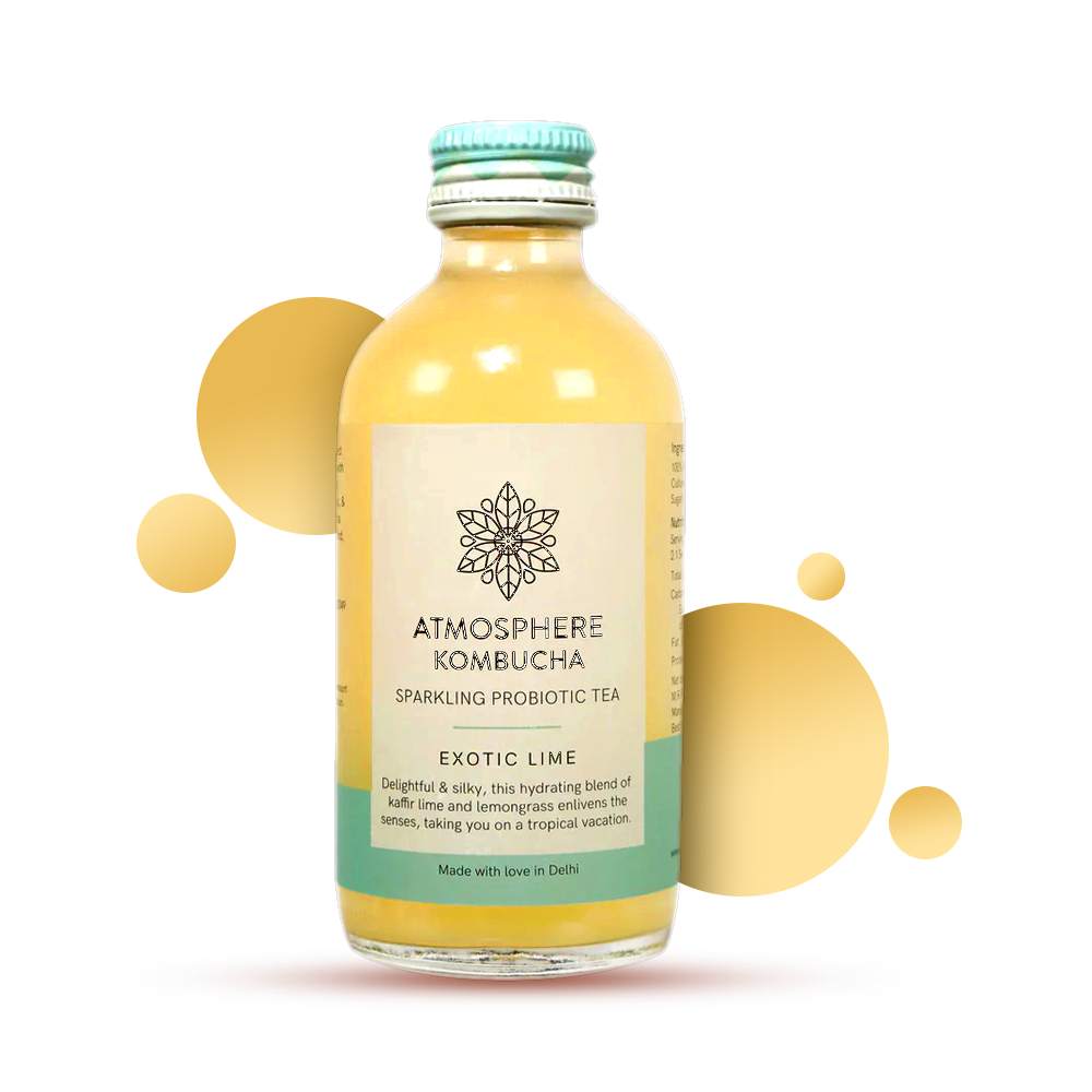 ATMOSPHERE KOMBUCHA IN EXOTIC LIME