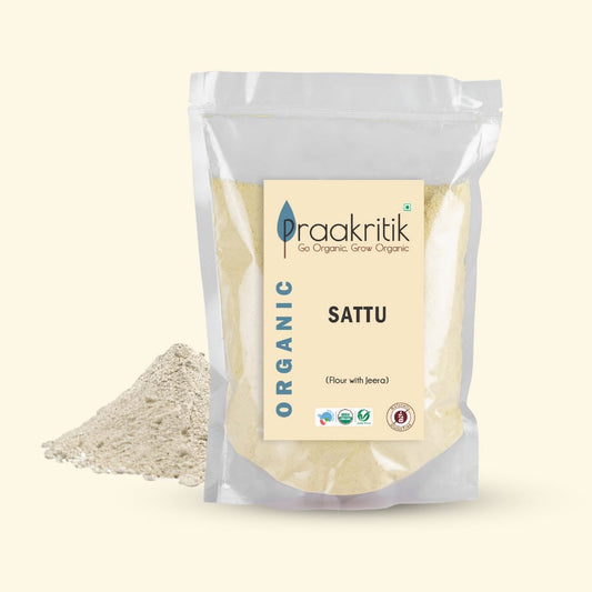 PRAAKRITIK ORGANIC SATTU ATTA (WITH JEERA)