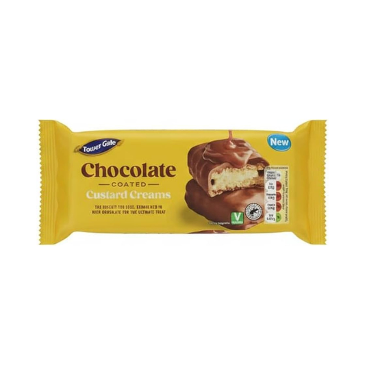 TOWER GATE CHOCOLATE COATED CUSTARD CREAMS (🇮🇪)