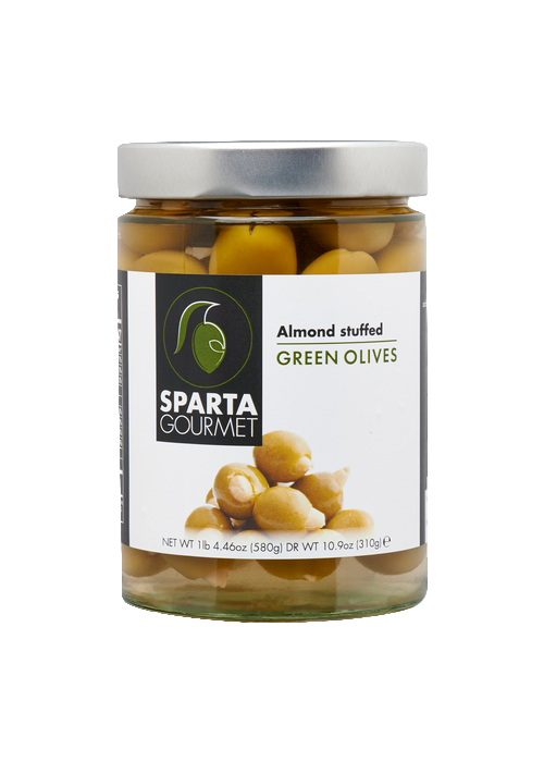 SPARTA GOURMET ALMOND STUFFED GREEN OLIVES