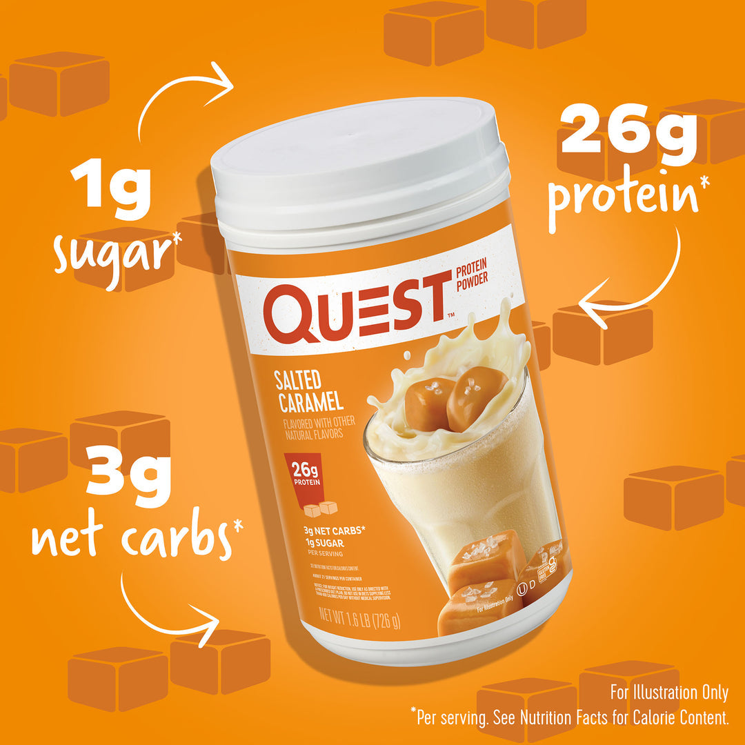 QUEST SALTED CARAMEL PROTEIN POWDER