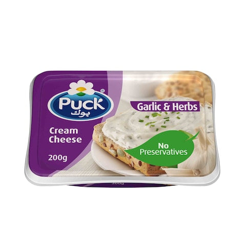 PUCK GARLIC & HERBS CREAM CHEESE