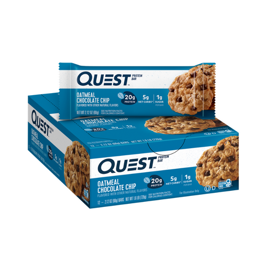 Quest Oatmeal Chocolate Chip Protein Bar – Amiri Foods Mumbai