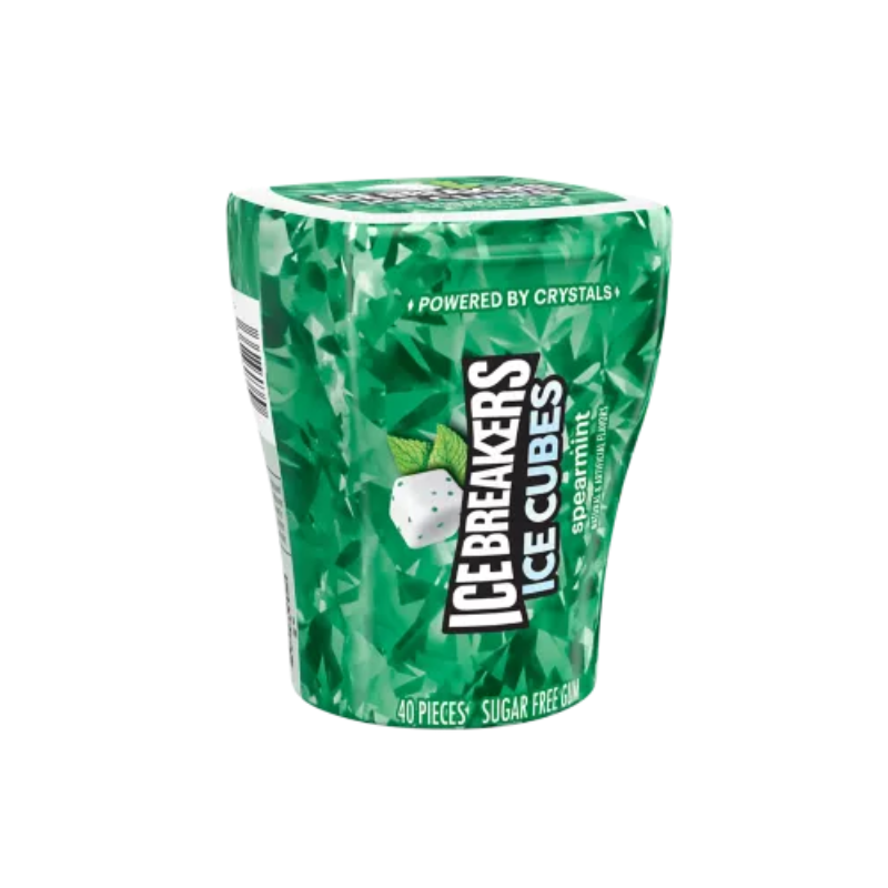 ICE CUBES SPEARMINT CHEWING GUM