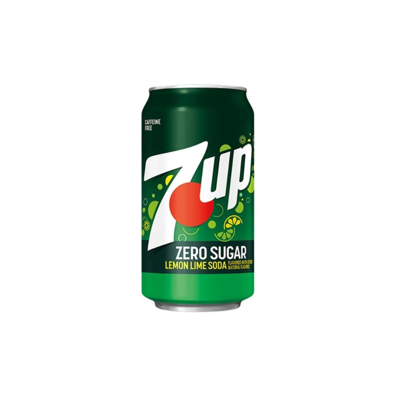 7UP ZERO SUGAR LEMON LIME SODA