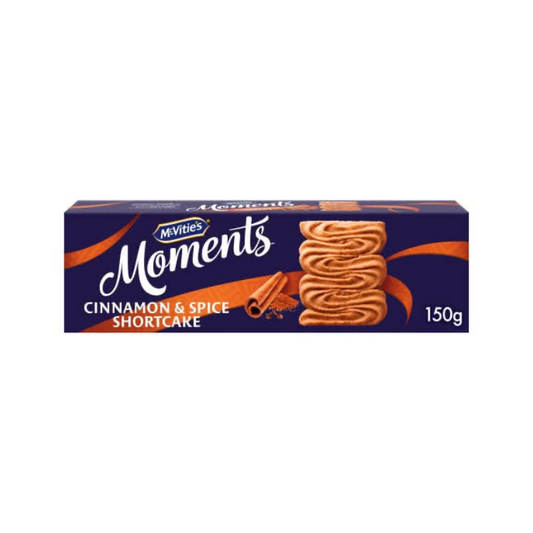 MCVITIES CINNAMON & SPICE SHORTCAKE