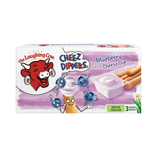 The Laughing Cow Blueberry Cheez Dippers – Cheese Snack with Blueberry Flavour