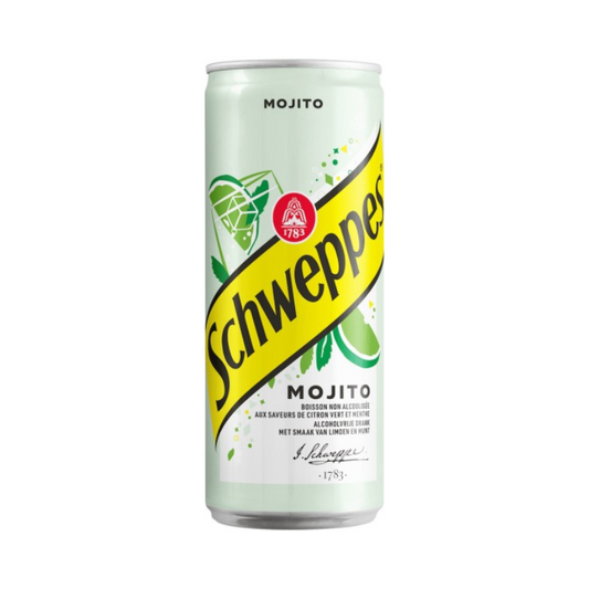 Schweppes Mojito Sparkling Mint & Lime Drink – Amiri Foods Mumbai
