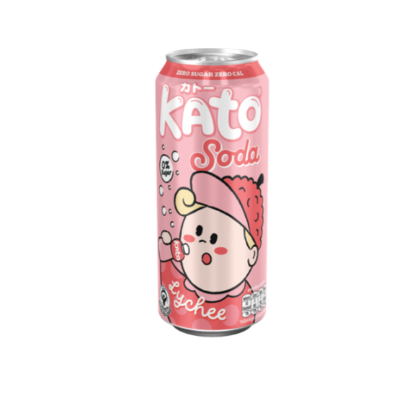 KATO ZERO SUGAR LYCHEE SODA (🇹🇭)