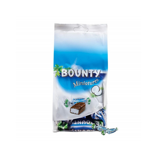 Bounty Miniatures – Coconut Filled Milk Chocolate Bites

