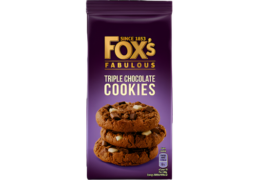 FOX’S TRIPLE CHOCOLATE COOKIES