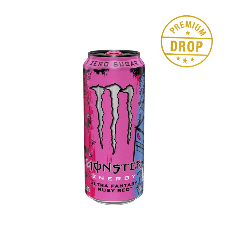 MONSTER ULTRA FANTASY RUBY RED ENERGY DRINK