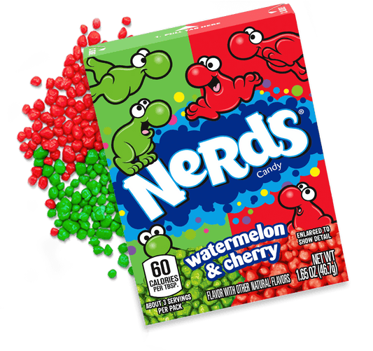 NERDS WATERMELON & CHERRY