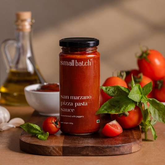 SMALL BATCH SAN MARZANO PIZZA-PASTA SAUCE (JAGGERY SWEETENED)