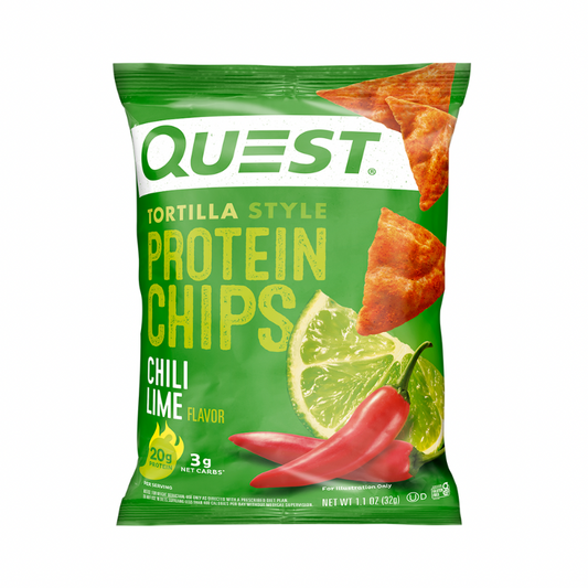 QUEST HIGH PROTEIN CHILI LIME TORTILLA CHIPS (🇺🇸)