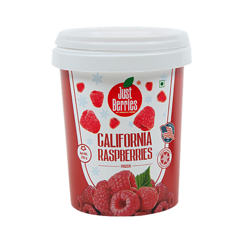 Just Berries Frozen Raspberries – Amiri Foods Mumbai