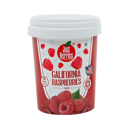Just Berries Frozen Raspberries – Amiri Foods Mumbai